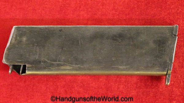 Star, B, 9mm, Magazine, Clip, Mag, Original, Spain, Spanish, B, Model, Model B, Handgun, Pistol, WWII, WW2, Vintage, Collectible, Hand gun
