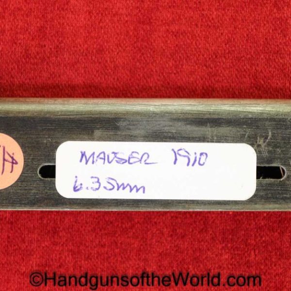 Mauser, 1910, 6.35mm, Magazine-Clip, Magazine, Mag, Clip, Original, Collectible, German, Germany, 6.35, Handgun, Pistol, 25, .25, acp, auto
