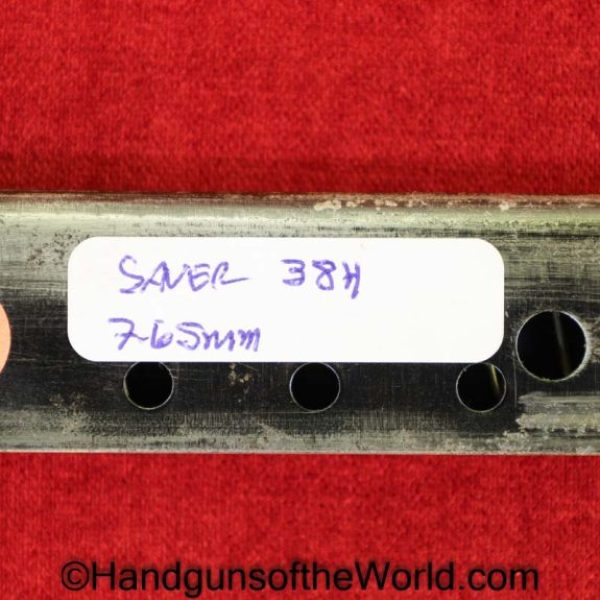 Sauer, 38H, 7.65mm, Magazine, Clip, Mag, Original, Collectible, 38, Handgun, Pistol, German, Germany, 7.65, 32, .32, acp, auto, Hand gun, WWII, WW2