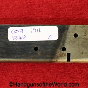 Colt, 1911A1, .45acp, Magazine, Clip, WWII, Era, Original, Collectible, WW2, 1911, 45, .45, acp, auto, Handgun, Mag, Pistol, Americana, America, A