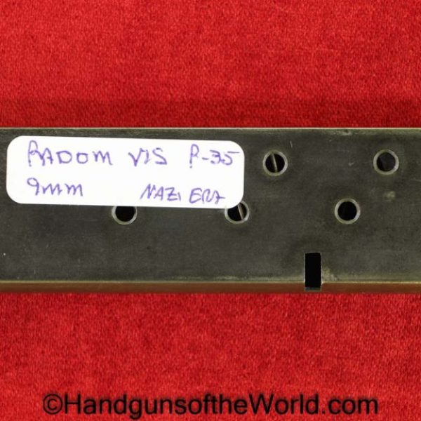 Radom, VIS, P-35, 9mm, Magazine, Clip, Mag, Original, Collectible, P35, P.35, P 35, German, Germany, WWII, WW2, Handgun, Pistol, Hand gun, Magazine-Clip