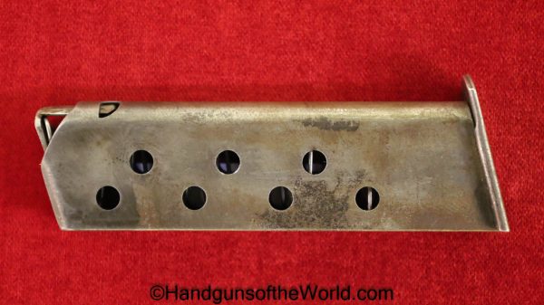 Walther, PP, 7.65mm, Magazine, Clip, WWII, Era, WW2, Original, Collectible, German, Germany, Handgun, Pistol, Mag, 7.65, 32, .32, acp, auto, Hand gun