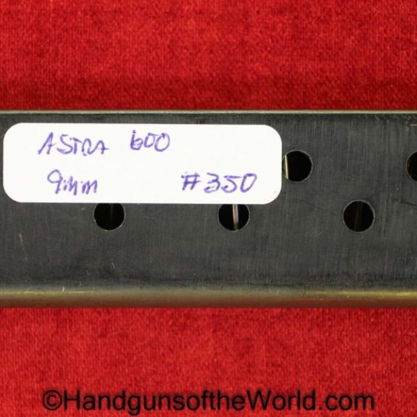 Astra, 600, 9mm, Magazine-Clip, Magazine, Mag, Clip, Original, Collectible, Spain, Spanish, Handgun, Pistol, Hand gun, 1943, 600/43, German, Germany