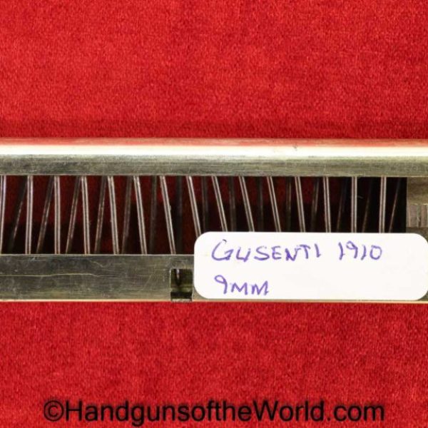 Glisenti, 1910, 9mm, Magazine-Clip, Magazine, Mag, Clip, Original, Collectible, WWI, WW1, Italy, Italian, Handgun, Pistol, Model, Hand gun