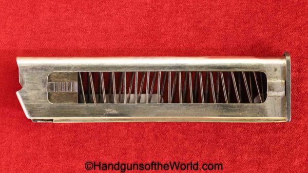 Glisenti, 1910, 9mm, Magazine-Clip, Magazine, Mag, Clip, Original, Collectible, WWI, WW1, Italy, Italian, Handgun, Pistol, Model, Hand gun