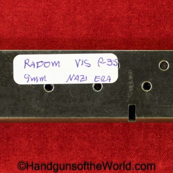 Radom, VIS, P-35, 9mm, Magazine, Clip, Mag, Original, Collectible, P35, P.35, P 35, German, Germany, WWII, WW2, Handgun, Pistol, Hand gun, Magazine-Clip