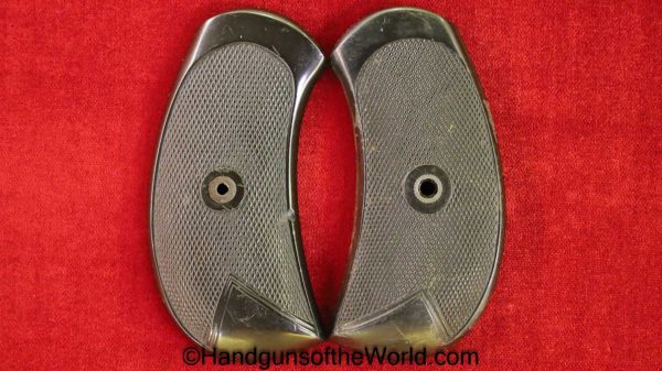 checkered, hard, rubber, Webley, Mark, II, III, IV, V, Service Revolver, Grip, Hard rubber, Grips, Revolver, Original, Collectible, 2, 3, 4, 5, Mk, Mk.