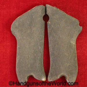 Luger, WWI, Era, Grip, Walnut, WW1, Original, Collectible, German, Germany, Handgun, Pistol, Hand gun, DWM, Grips, Wood, Walnut, Checkered, 57, #57