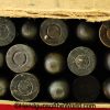 Japanese, Baby Nambu, 7mm, Ammo, in Small Box, Small Box, Ammunition, Baby, Nambu, Japan, 15, Round, Rd, Original, Collectible, Handgun, Pistol