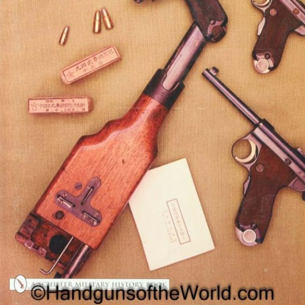 Japanese Cartridge Handguns, Book, Japanese Cartridge Handguns 1893-1945, Harry L. Derby III,  James D Brown, Hardbound, Brown, Derby, Original, Collectible