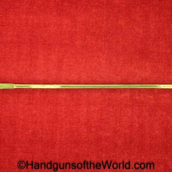 Bergmann, 1910/21, Cleaning Rod, Original, Collectible, Denmark, Danish, 1910, 21, Bergmann-Bayard, BB, Bayard, Pieper, Handgun, Pistol, Classic, Vintage