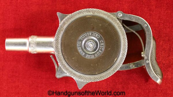 Chicago Firearms, The Protector, Palm Pistol, .32, 32, Chicago, Protector, Pistol, Handgun, Antique, Collectible, Non-FFL, Non FFL, American, Americana