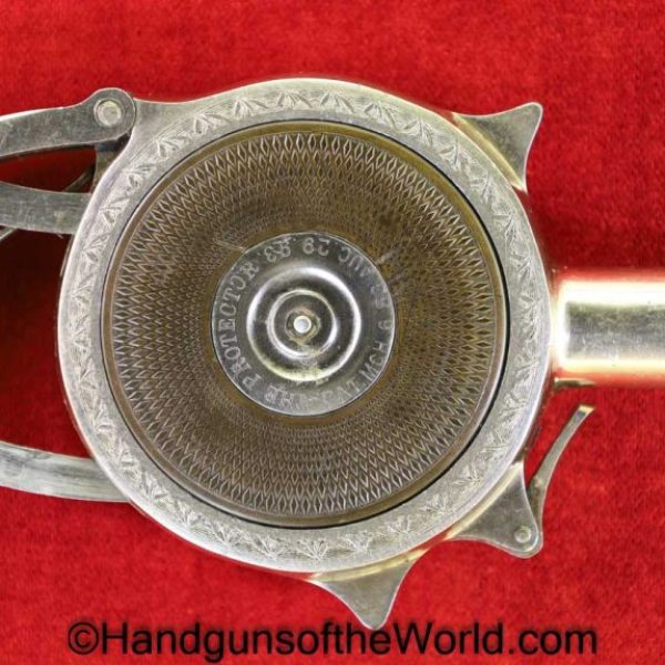 Chicago Firearms, The Protector, Palm Pistol, .32, 32, Chicago, Protector, Pistol, Handgun, Antique, Collectible, Non-FFL, Non FFL, American, Americana