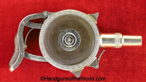 Chicago Firearms, The Protector, Palm Pistol, .32, 32, Chicago, Protector, Pistol, Handgun, Antique, Collectible, Non-FFL, Non FFL, American, Americana