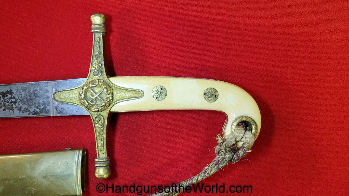 British, General Officers, Mameluke, War of 1812, Provenance, 1831, 1858, General Henry Dive Townshend, Townshend, General, Officer, Original, Collectible