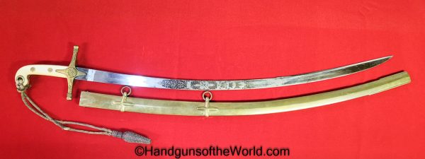 British, General Officers, Mameluke, War of 1812, Provenance, 1831, 1858, General Henry Dive Townshend, Townshend, General, Officer, Original, Collectible