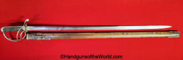 Wilkinson, Calvary, Sword, with Provenance, Henry Leonard Campbell Brassey, West Kent Yeomanry, Brassey, Original, Collectible, British, English, 1892