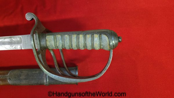 Wilkinson, Royal Artillery, Sword, Boer War, Provenance, Original, Collectible, Samuel Charles Chetwode Townsend, 1890, British, English, Artillery, Royal