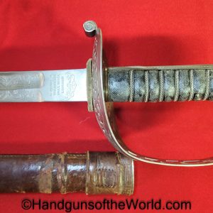British, Calvary, Sword, with Provenance, 1899, Henry Arthur Guy Chamier, Chamier, Original, Collectible, English, Wilkinson, Boer War, WWI, WW1