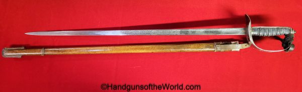 Wilkinson, Regulation, Sword, with Provenance, 1909, John Fagan Nugent, Nugent, Original, Collectible, British, English, Punjab, 28th, WWI, WW1