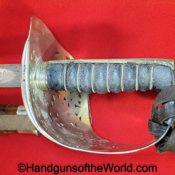 Wilkinson, Regulation, Sword, with Provenance, 1909, John Fagan Nugent, Nugent, Original, Collectible, British, English, Punjab, 28th, WWI, WW1