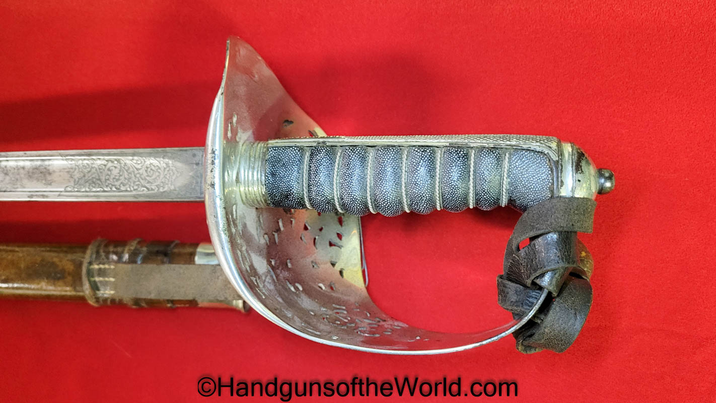 Wilkinson, Regulation, Sword, with Provenance, 1909, John Fagan Nugent, Nugent, Original, Collectible, British, English, Punjab, 28th, WWI, WW1
