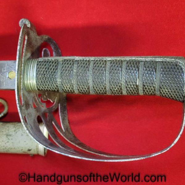 British, Infantry, Sword, 37th Dogars, Provenance, 1907, Original, Collectible, Francis Lothian Nicholson, Nicholson, Brigadier General, English, UK