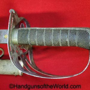 British, Infantry, Sword, 37th Dogars, Provenance, 1907, Original, Collectible, Francis Lothian Nicholson, Nicholson, Brigadier General, English, UK