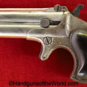 Remington, Double Derringer, .41RF, Over & Under, Over-Under, O/U, Double, Derringer, 41, .41, RF, Handgun, Antique, Collectible, Non-FFL, Non FFL