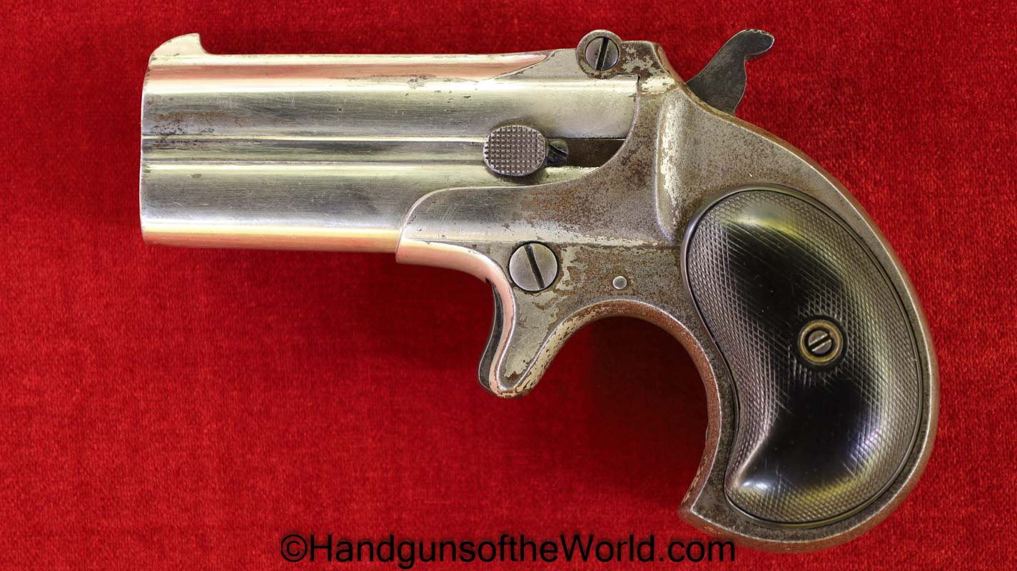 Remington, Double Derringer, .41RF, Over & Under, Over-Under, O/U, Double, Derringer, 41, .41, RF, Handgun, Antique, Collectible, Non-FFL, Non FFL