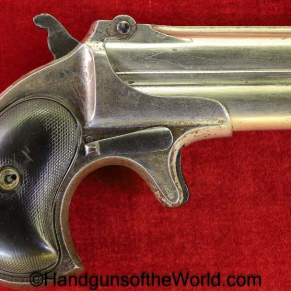 Remington, Double Derringer, .41RF, Over & Under, Over-Under, O/U, Double, Derringer, 41, .41, RF, Handgun, Antique, Collectible, Non-FFL, Non FFL