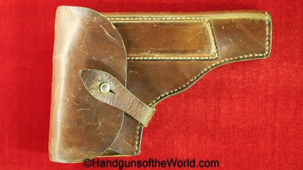 Radom, VIS, P-35, Holster, Brown, leather, BNZ, P-35p, P35, P.35, P 35, Original, Collectible, German, Germany, WWII, WW2, Handgun, Pistol, Hand gun