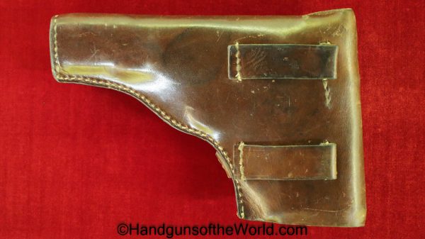 Radom, VIS, P-35, Holster, Brown, leather, BNZ, P-35p, P35, P.35, P 35, Original, Collectible, German, Germany, WWII, WW2, Handgun, Pistol, Hand gun