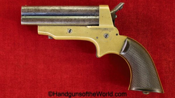 Sharps, 2A, .30, 4 Barrel, Derringer, Handgun, Collectible, Antique, Non-FFL, Non FFL, 2, A, 30, Americana, American, America, US, USA, Hand gun, RF