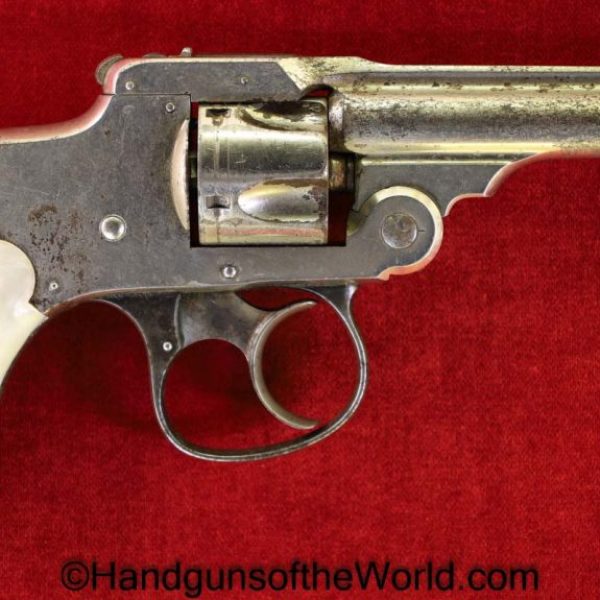 Smith & Wesson, Safety Hammerless, .32, 1st, Model, First, S&W, Safety, Hammerless, 32, Americana, Handgun, Revolver, Antique, Collectible, Non-FFL, Non FFL
