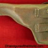Walther, P-38, Holster, WWII, Era, Commercial, Pattern, brown, pigskin, unmarked, P38, P.38, P 38, German, Germany, Pig, Skin, Pig Skin, WW2, Handgun, Pistol