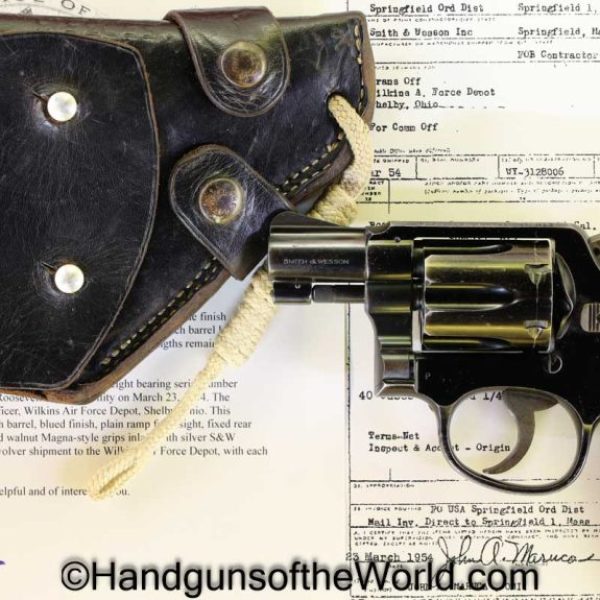 S&W, M13, .38 Special, USAF,  with Holster, .38, 38, Special, Handgun, Revolver, C&R, Collectible, Smith and Wesson, with Letter, Lettered, Hand gun