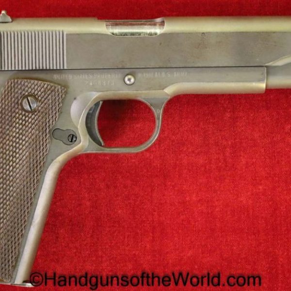 Colt, Remington Rand, 1911A1, .45acp, US, Army, 1945, Handgun, Pistol, C&R, Collectible, Remington, 1911, 45, .45, acp, auto, Rand, WWII, WW2
