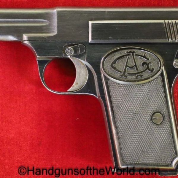 Armand Gavage, Pocket, 7.65mm, German, WWII, Test Proofed, Gavage, Armand, Germany, WW2, Belgian, Belgium, Proofed, Test, Handgun, Pistol, C&R, Collectible