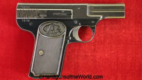 Armand Gavage, Pocket, 7.65mm, German, WWII, Test Proofed, Gavage, Armand, Germany, WW2, Belgian, Belgium, Proofed, Test, Handgun, Pistol, C&R, Collectible