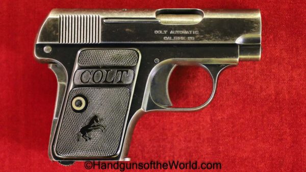Colt, 1908, .25, 1916, with Box, with Docs, Boxed, Handgun, Pistol, C&R, Collectible, VP, Vest Pocket, 25, acp, auto, 6.35, 6.35mm, Model, Americana, USA, US