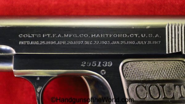 Colt, 1908, .25, 1921, VP, Vest Pocket, Handgun, Pistol, C&R, Collectible, Model, Americana, American, US, USA, 25, 6.35, acp, auto, 6.35mm, Vintage