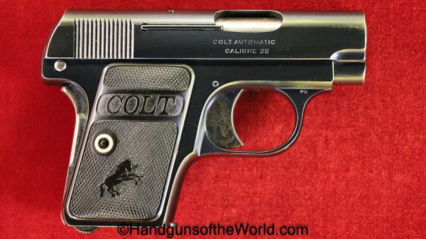 Colt, 1908, .25, 1921, VP, Vest Pocket, Handgun, Pistol, C&R, Collectible, Model, Americana, American, US, USA, 25, 6.35, acp, auto, 6.35mm, Vintage