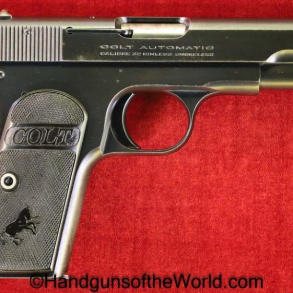 Colt, 1903, Hammerless, .32 acp, 1921, 32, .32, acp, auto, Pocket, Pocket Hammerless, Model, Handgun, Pistol, C&R, Collectible, 7.65, 7.65mm, Americana