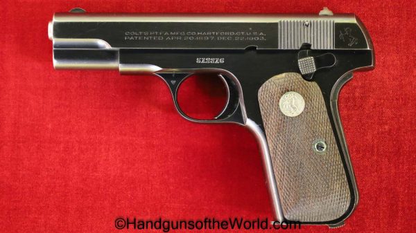 Colt, 1903, Hammerless, .32 acp, 1932, 32, .32, acp, auto, Pocket, Pocket Hammerless, Model, Handgun, Pistol, C&R, Collectible, 7.65, 7.65mm, Americana
