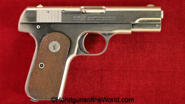 Colt, 1908, .380, 1929, Pocket, Hammerless, Pocket Hammerless, 380, acp, auto, Model, Handgun, Pistol, C&R, Collectible, USA, Americana, American
