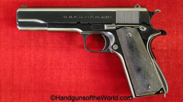 DGFM, 1927, .45acp, Argentine, Army, Shooter Grade, Shooter, Model, Argentina, 45, .45, acp, auto, Handgun, Pistol, C&R, Collectible, 1911, Vintage