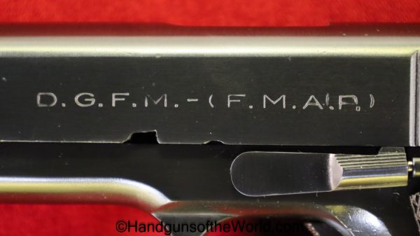 DGFM, 1927, .45acp, Argentine, Army, Shooter Grade, Shooter, Model, Argentina, 45, .45, acp, auto, Handgun, Pistol, C&R, Collectible, 1911, Vintage