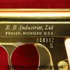 R.B. Industries, Frasier, Model 3, .25, Gold Plated, with Box, Boxed, Gold, Factory, Plated, Model, 3, III, Handgun, Collectible, VP, Vest Pocket, 25, 6.35