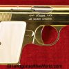 R.B. Industries, Frasier, Model 3, .25, Gold Plated, with Box, Boxed, Gold, Factory, Plated, Model, 3, III, Handgun, Collectible, VP, Vest Pocket, 25, 6.35